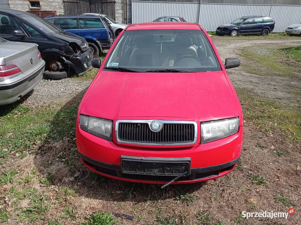 Skoda Fabia 14 MPi 50 kW 2001 r dawca części Szklarka Myślniewska