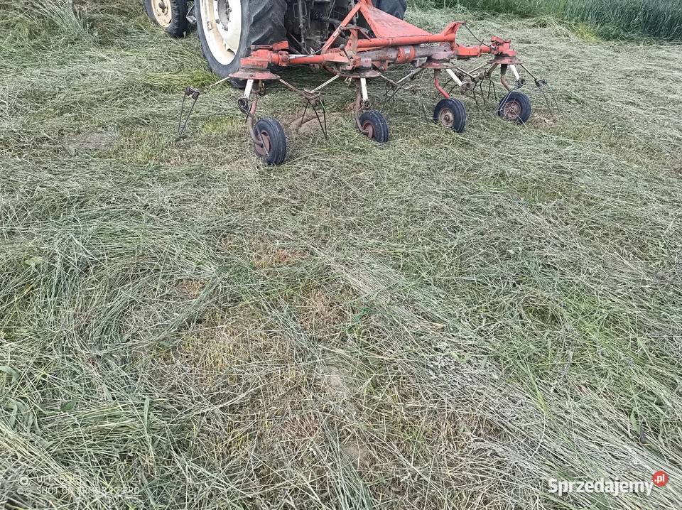 Przetrzasacz pokosów zgrabiarka DeutzFahr lubelskie Goraj
