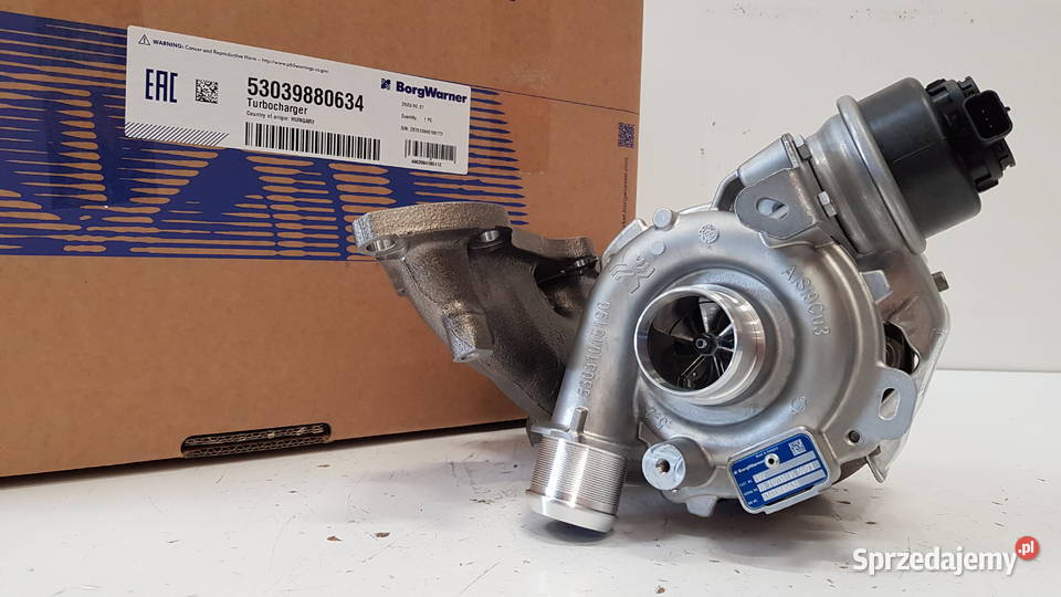 Nowa turbosprężarka BorgWarner 53039880623 Siedlce sprzedam