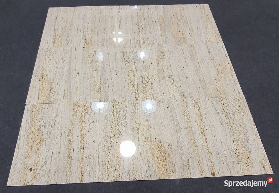 Płytki naturalny granit beżowe delikatne Bielawa