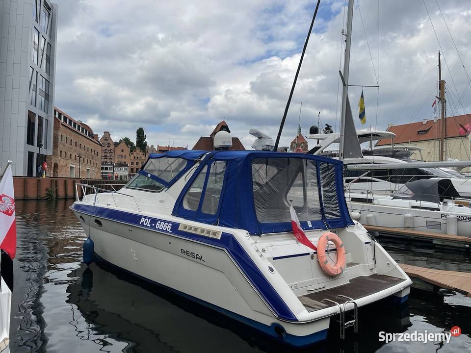 Jacht motorowy Regal 12m Gotowy do sezonu Bogate Sopot sprzedam