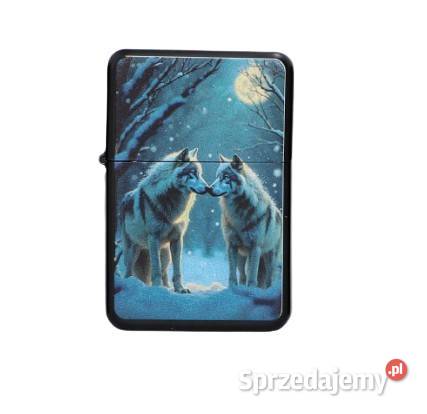 Zestaw Prezentowy z Motywem Wilka papierośnica Ostrowy nad Okszą