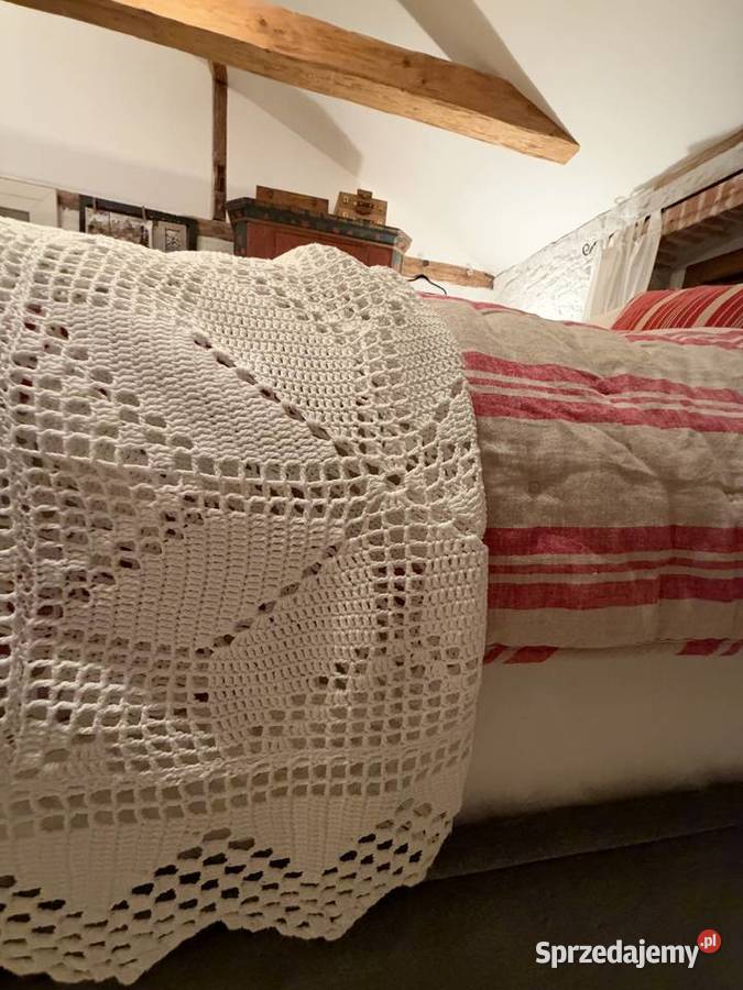 Sprzedam szydełkowy pled narzutę Koce i narzuty Wrocław