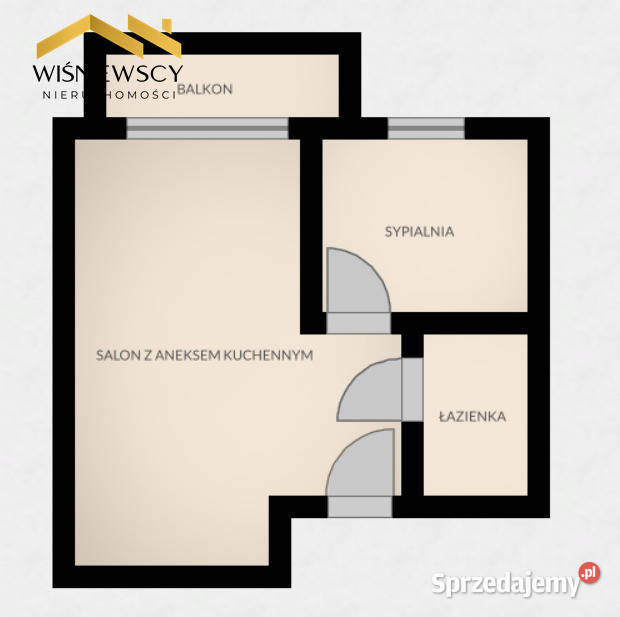 Mieszkanie na wynajem 2 pokoje Sadowa Elbląg
