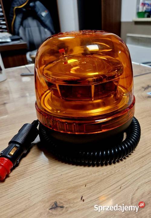 Okazja Nowa lampa błyskowa kogut led na magnes podlaskie Dobrzyniewo Duże sprzedam