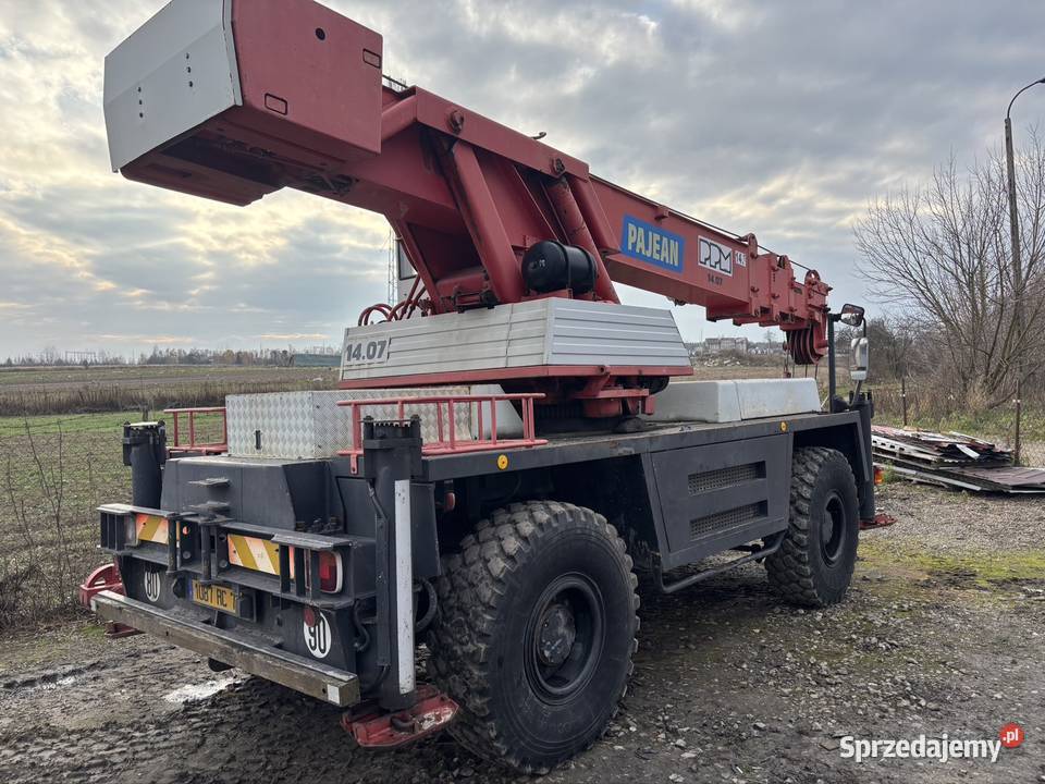 Dźwig samojezdny PPM 1407 4x4 Dźwigi, podnośniki Puławy