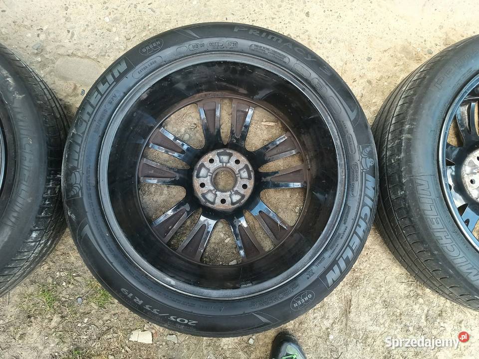 Oryginalne Alufelgi 19 HYUNDAI Grafit Michelin Koła Nowy Sącz