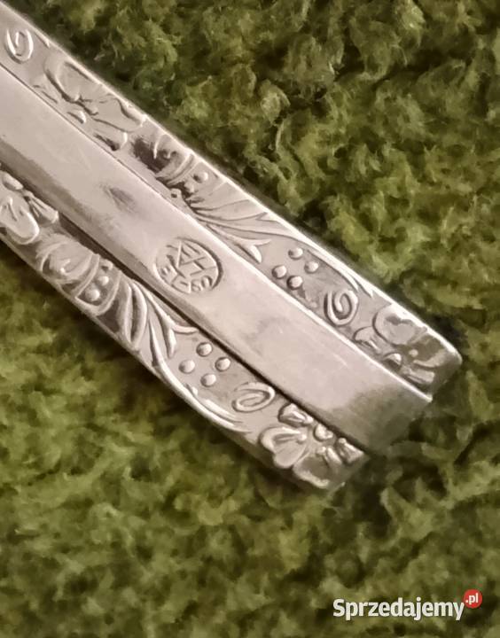 2 posrebrzane widelce do wędlin firmy HEFRA wzór Katowice sprzedam