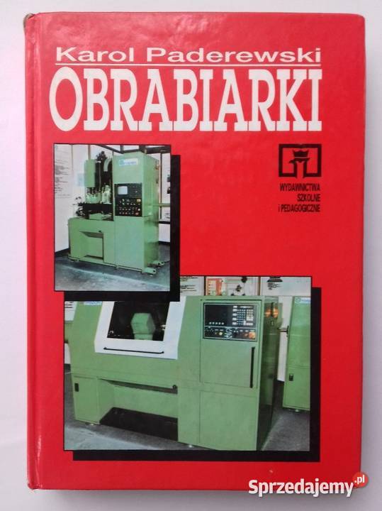 Książka Obrabiarki Podręczniki Tomaszów Lubelski