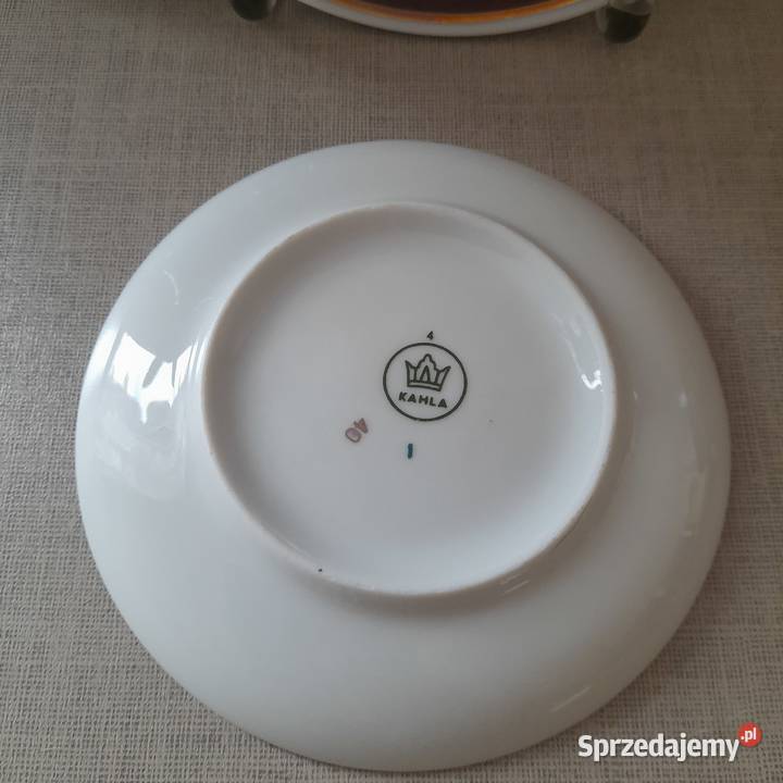 Trio śniadaniowe porcelanowe Kahla Niemcy DDR Bogatynia sprzedam