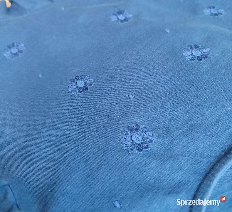 Bluzka z falbankami i haftem angielskim Zara 92 Katowice sprzedam
