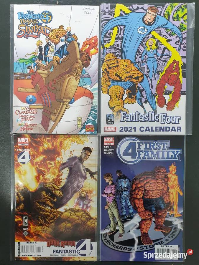 Fantastic Four zestaw 22 komiksów Marvel USA Komiksy pomorskie Gdynia