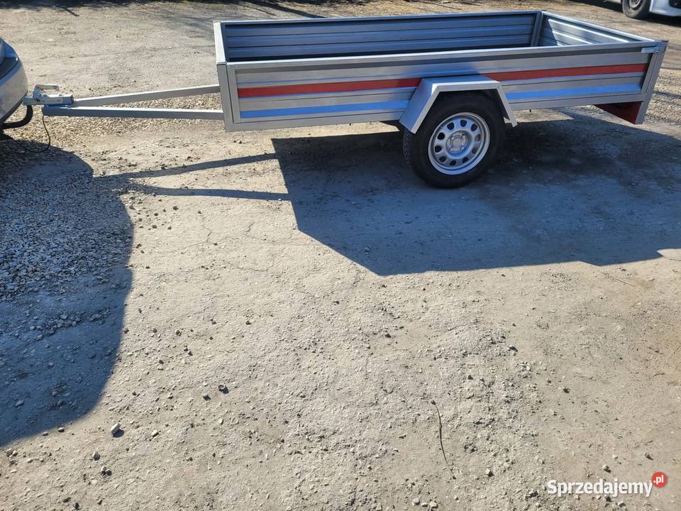 przyczepka samochodowa sprawna Do samochodów osobowych małopolskie Andrychów sprzedam