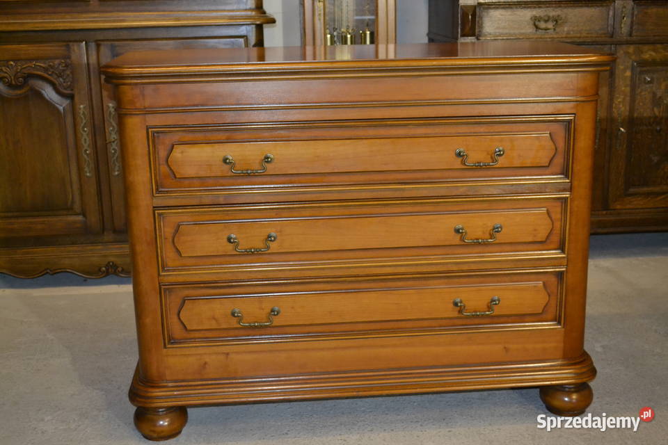 komoda szyfonierka stylowa orzech Będzin