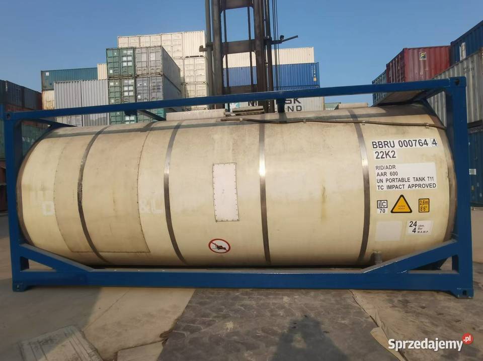SUPER Kontener 20ft CIMC poj 24 000 litrów L4BN Warszawa