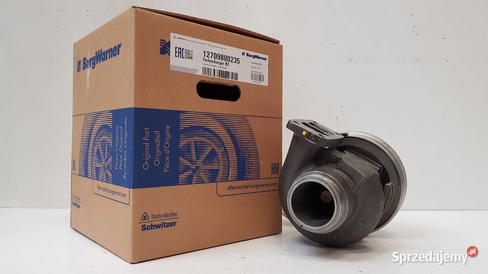 Turbosprężarka firmy BorgWarner KKK 12709700165 mazowieckie Siedlce