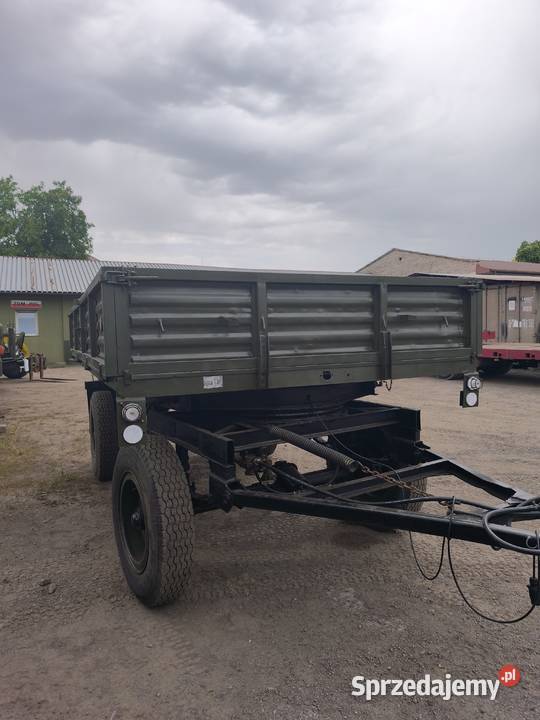 Wojskowa przyczepa D47 kiper świętokrzyskie