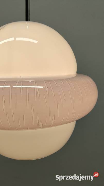 lampa wisząca szklana vintage design Radomsko