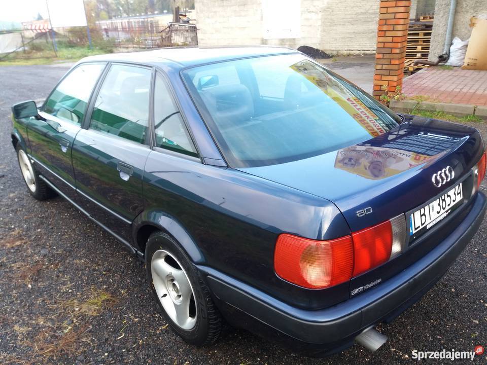 Audi 80 B4 20 ABK 115 DODATKOWE ZEGARY KLIMA Biała Podlaska