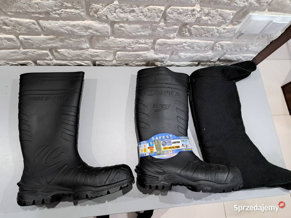 Kalosze gumowce Cofra z ocieplaczami nowe Kozienice