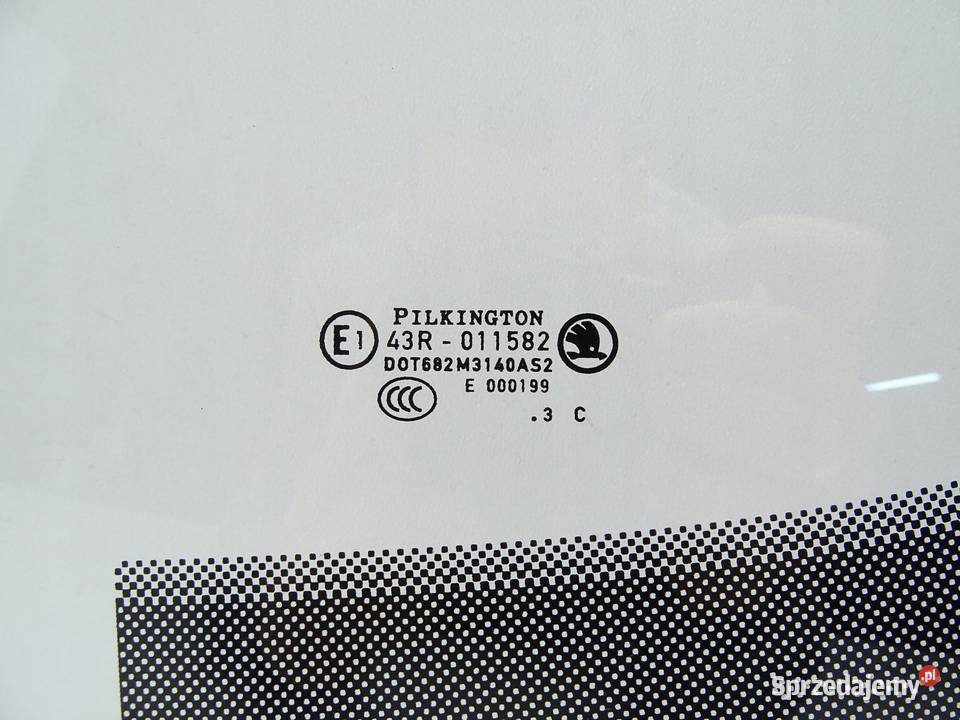 SZYBA DRZWI LEWA LEWY PRZÓD PRZEDNIA SKODA YETI