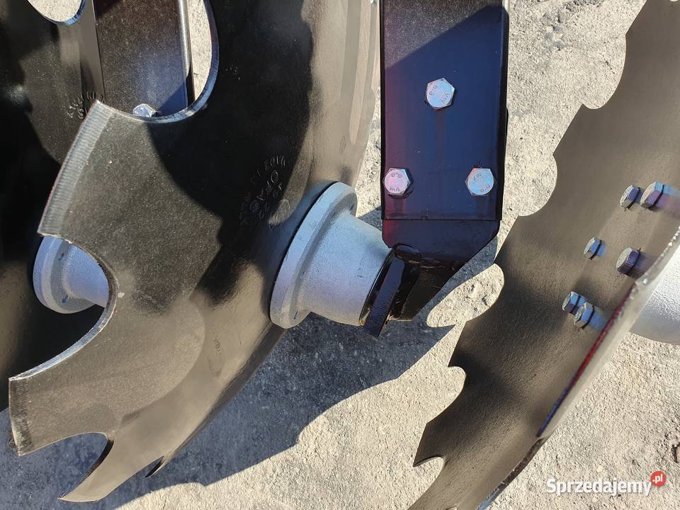 Brona talerzowa 20m zabezpieczenie resor Bury Miechowice