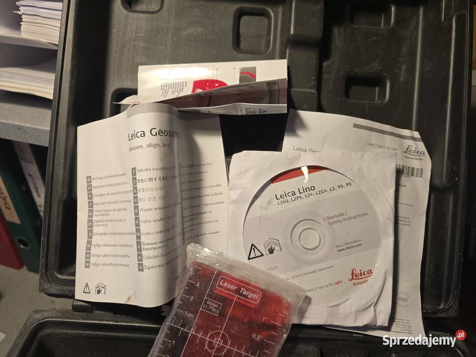 Laser krzyżowopunktowy LEICA LINO L2P5 Katowice