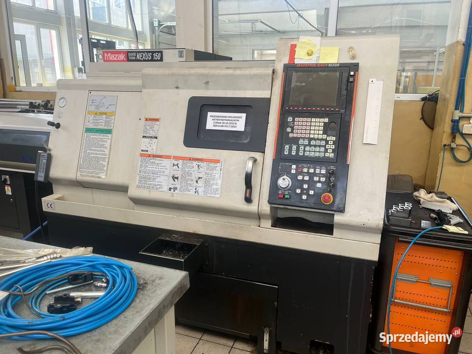 TOKARKA CNC MAZAK QUICK TURN NEXUS 150 Bydgoszcz