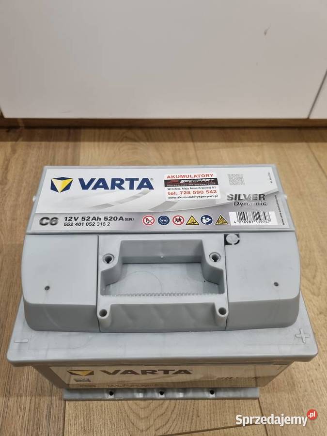 AKUMULATOR ROZRUCHOWY VARTA C6 Wrocław sprzedam
