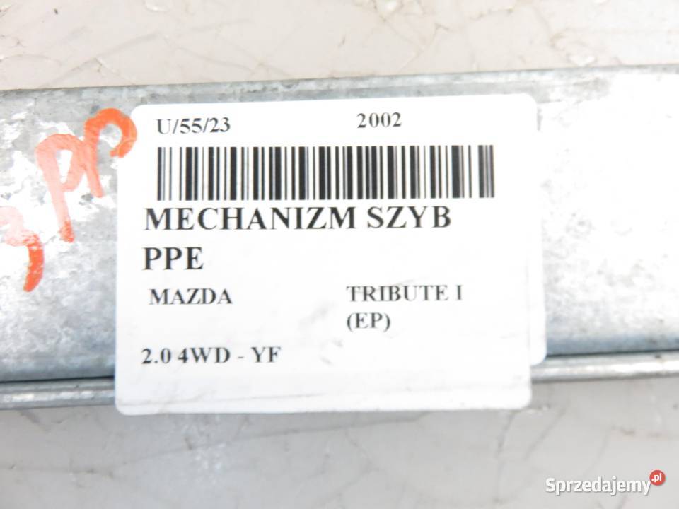 PODNOŚNIK SZYBY PRAWY PRZEDNI TRIBUTE osobowe sprzedam