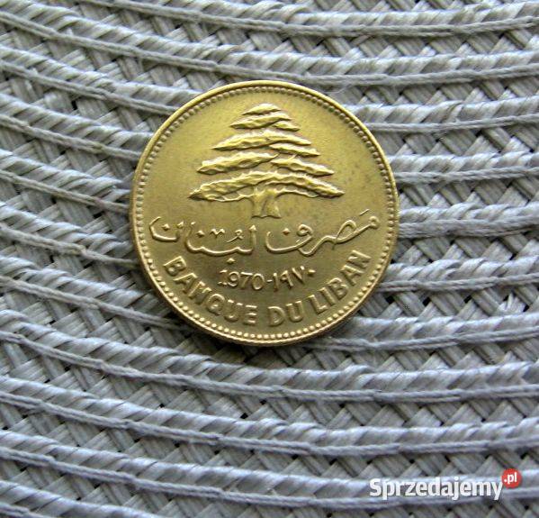 Liban 25 Piasters 1970r Numizmatyka Kalisz