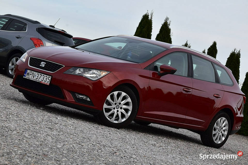 Seat Leon 16tdi 105 Alu Klima Navi Gwarancja III czujnik deszczu Nowe Kucice