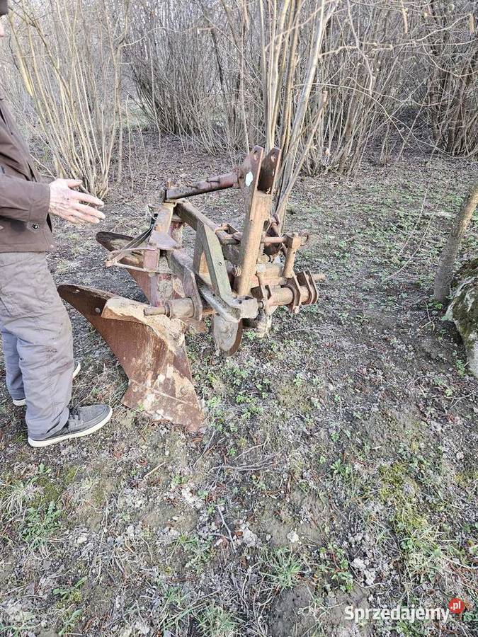 Pług dwuskibowy nieuszkodzony lubelskie Frampol