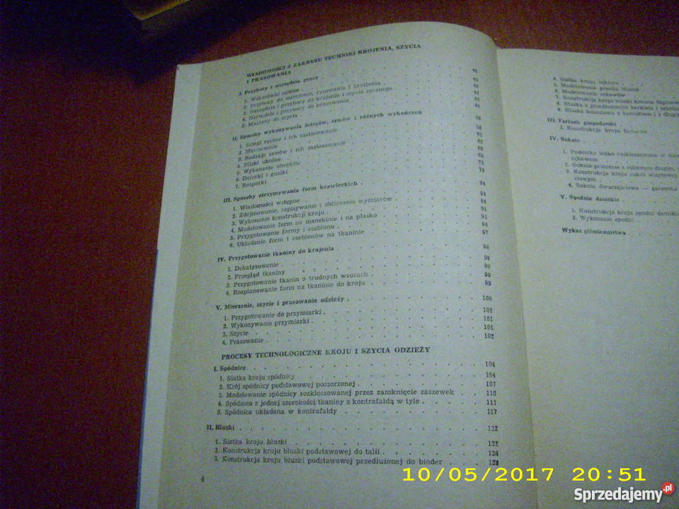 Krój i szycie potrzeb domowych Krysińska fa Poradniki, albumy i reportaże Goleniów