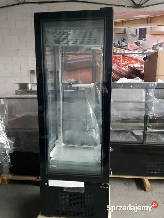 Witryna cukiernicza Słupek Tefcold NOWA CZARNA Stargard sprzedam