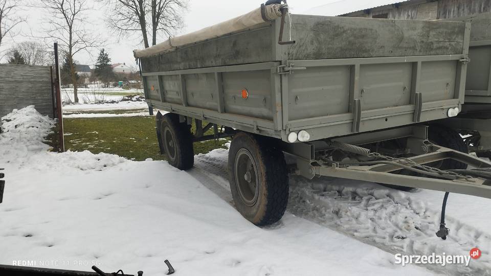 Przyczepa sztywna Nie Wywrotka Rolnictwo Jędrzejów