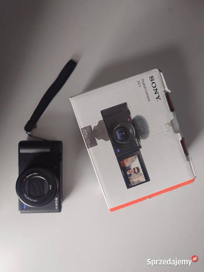 Aparat fotograficzny Sony ZV1 ZV1 video blog śląskie Katowice sprzedam