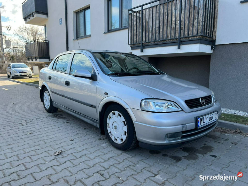 Opel Astra 16 Benzyna 2001r 1 Właściciel Z Warszawa