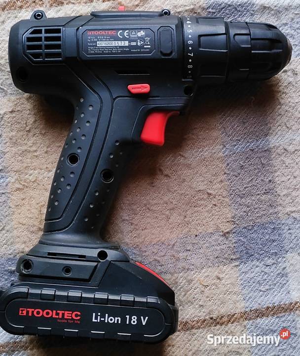 Wiertarkowkrętarka Tooltec 32536001 18V Wiertarki i wkrętarki Rybnik