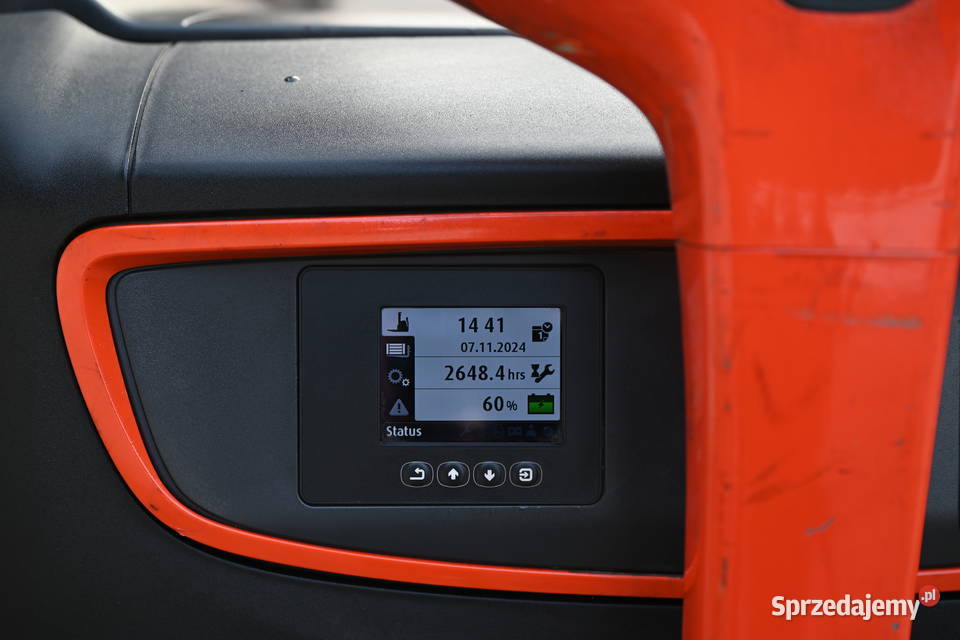 Paleciak elektryczny Linde L14 1400 Triplex 430 Częstochowa