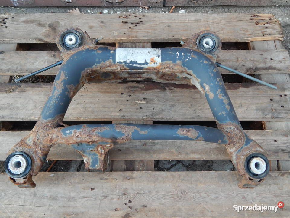 WÓZEK SANKI TRAWERS KOŁYSKA TYŁ BELKA TYLNA BMW