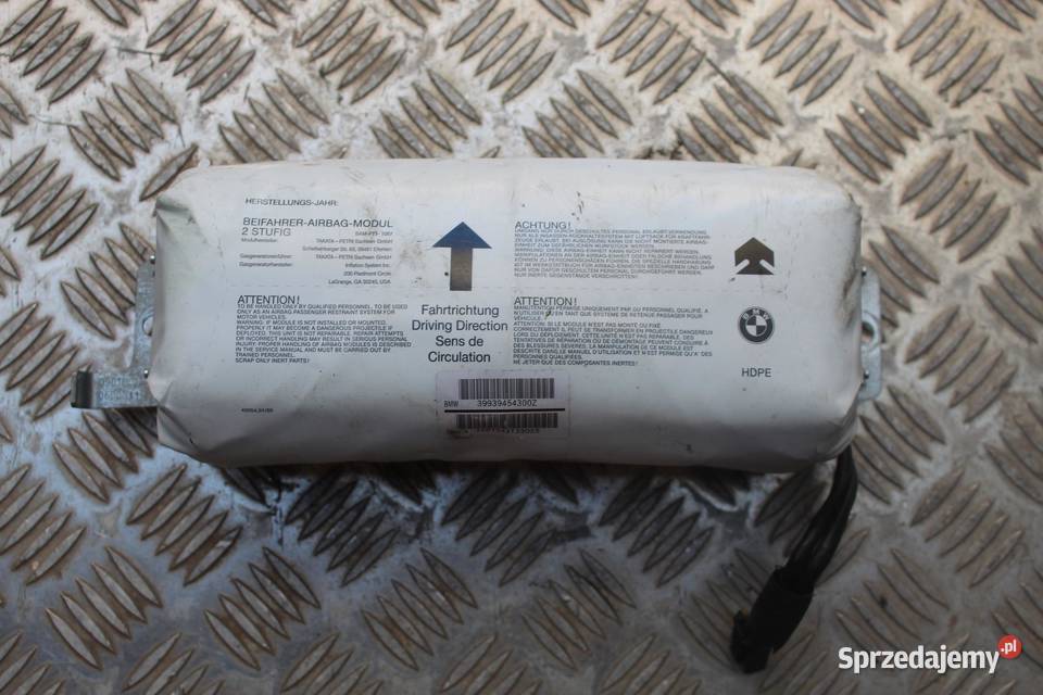 PODUSZKA AIRBAG PASAŻERA BMW E46 39939454300