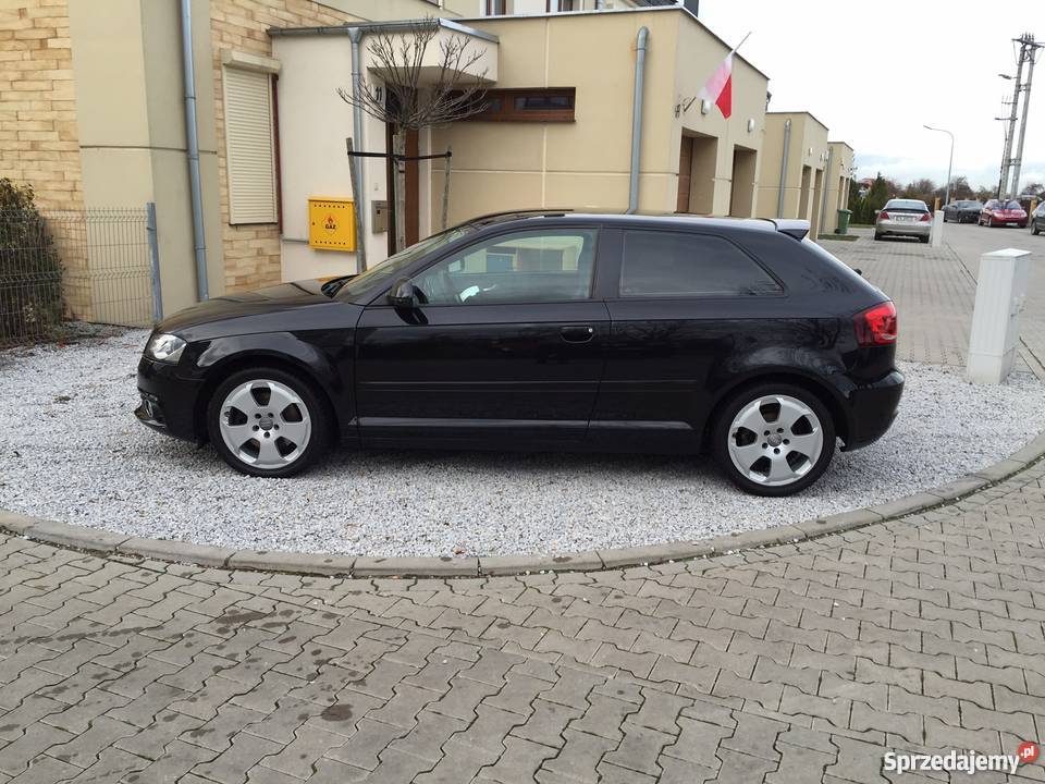 Audi A3 pełen SLINE historia ASO xenon LIFT klimatyzacja Wrocław
