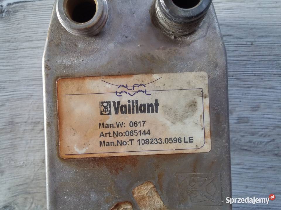 Wymiennik płytowy VAILLANT VUW 20225 R3 Siemianowice Śląskie sprzedam