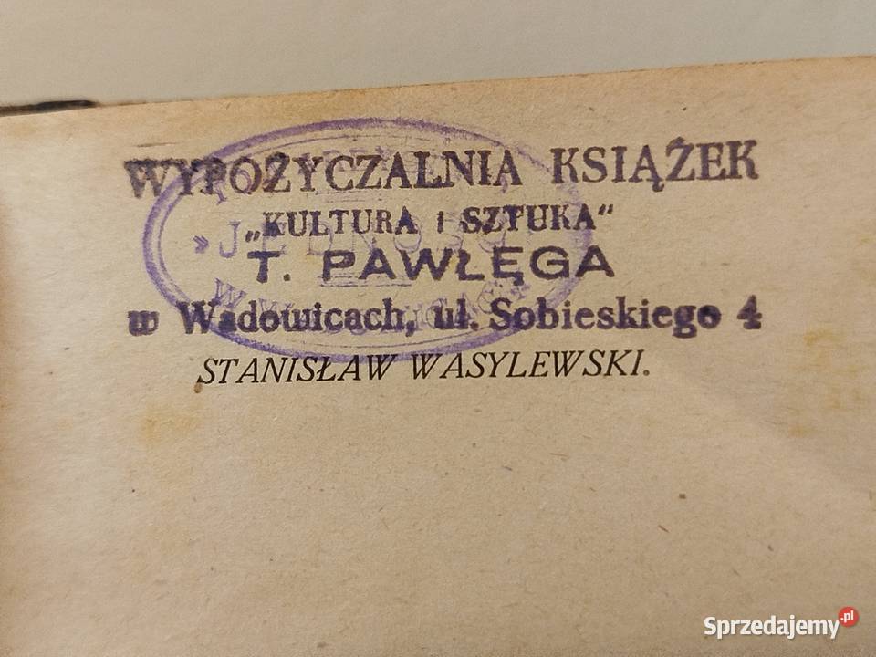 Książka przedwojenna W srebrnym dworku z zachodniopomorskie Szczecin sprzedam