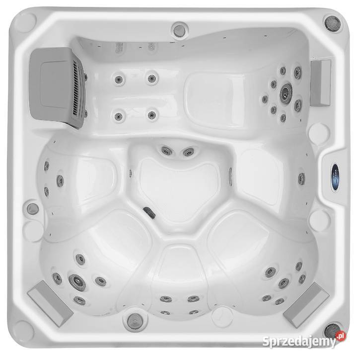 Wanna spa z masażem jacuzzi 200x200 lux spa