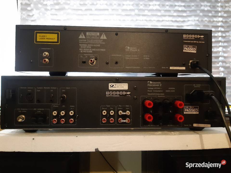 Nakamichi wieża Amplituner CD Poznań