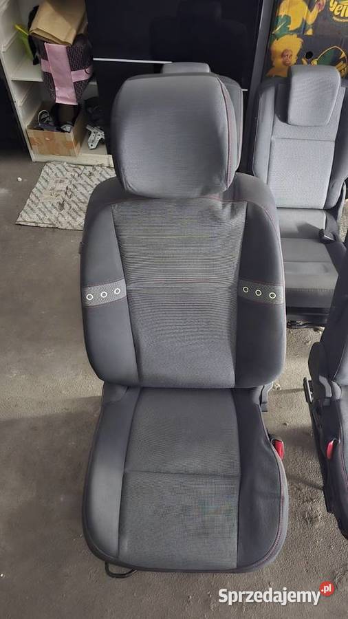 Fotele komplet Renault Scenic III w stanie śląskie Mysłowice sprzedam