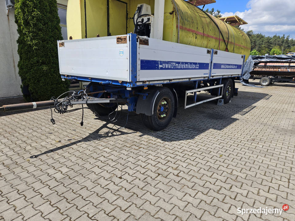 BEZ CENY MINIMALNEJ Przyczepa Panav PV 18 2007r 14200kg sprzedam