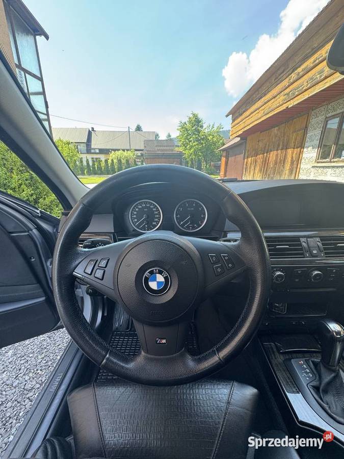 Bmw e60 550i automatyczna małopolskie Lipnica Wielka
